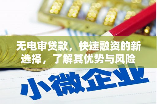 横沥无电审贷款，快速融资的新选择，了解其优势与风险
