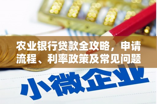 横沥农业银行贷款全攻略，申请流程、利率政策及常见问题解析
