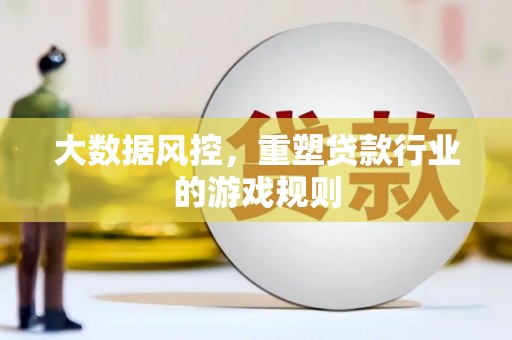 横沥大数据风控，重塑贷款行业的游戏规则