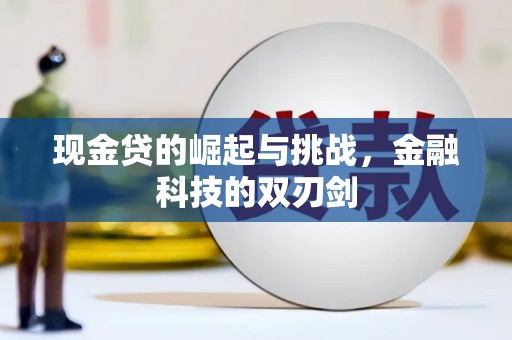横沥现金贷的崛起与挑战，金融科技的双刃剑