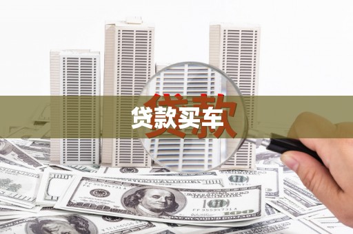 横沥贷款买车