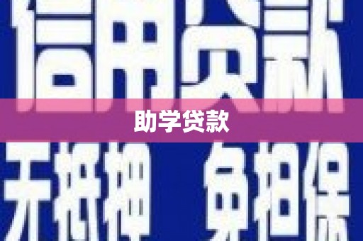 横沥助学贷款
