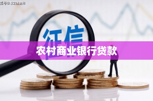 横沥农村商业银行贷款