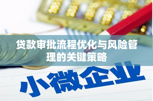 横沥贷款审批流程优化与风险管理的关键策略