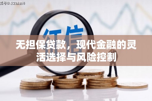 横沥无担保贷款，现代金融的灵活选择与风险控制