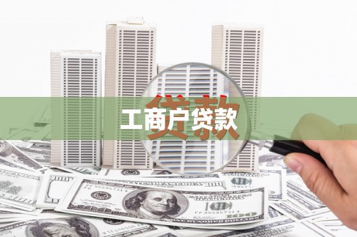 横沥工商户贷款
