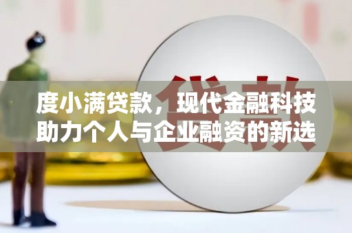横沥度小满贷款，现代金融科技助力个人与企业融资的新选择