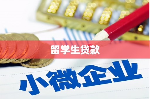横沥留学生贷款