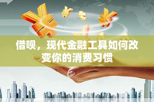 横沥借呗，现代金融工具如何改变你的消费习惯