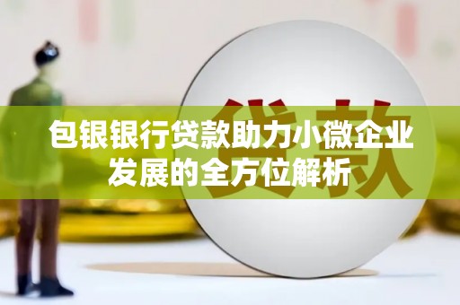 横沥包银银行贷款助力小微企业发展的全方位解析