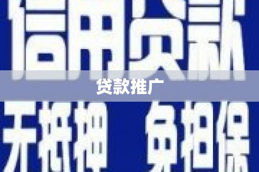 横沥贷款推广