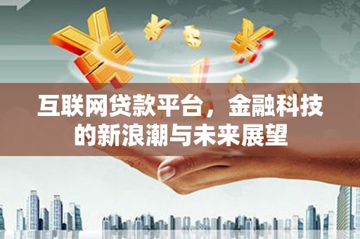 横沥互联网贷款平台，金融科技的新浪潮与未来展望