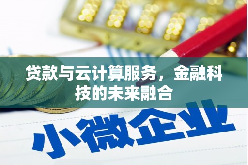 横沥贷款与云计算服务，金融科技的未来融合
