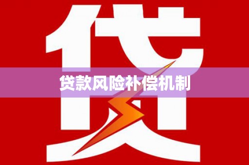 横沥贷款风险补偿机制