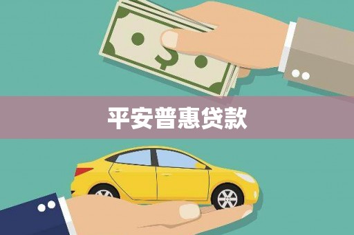 横沥平安普惠贷款
