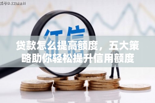 横沥贷款怎么提高额度，五大策略助你轻松提升信用额度