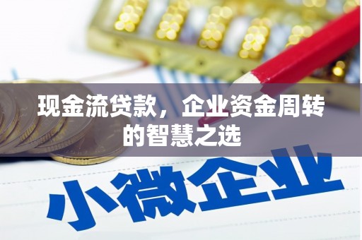 横沥现金流贷款，企业资金周转的智慧之选