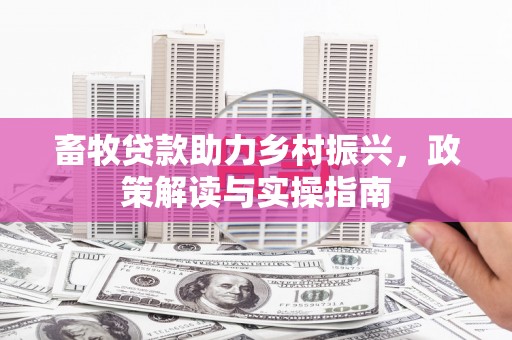 横沥畜牧贷款助力乡村振兴，政策解读与实操指南