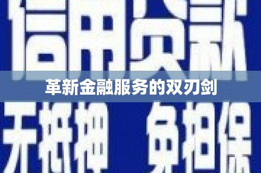 横沥革新金融服务的双刃剑