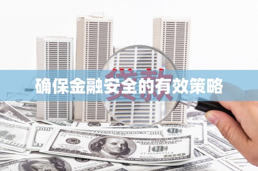 横沥确保金融安全的有效策略