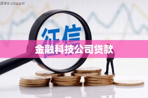 横沥金融科技公司贷款